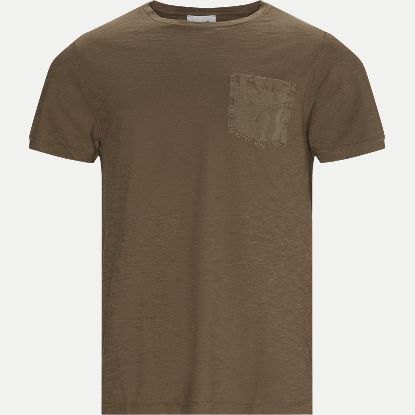 Dondup T-shirts US301 JF195 21 TOBACCO BRUN